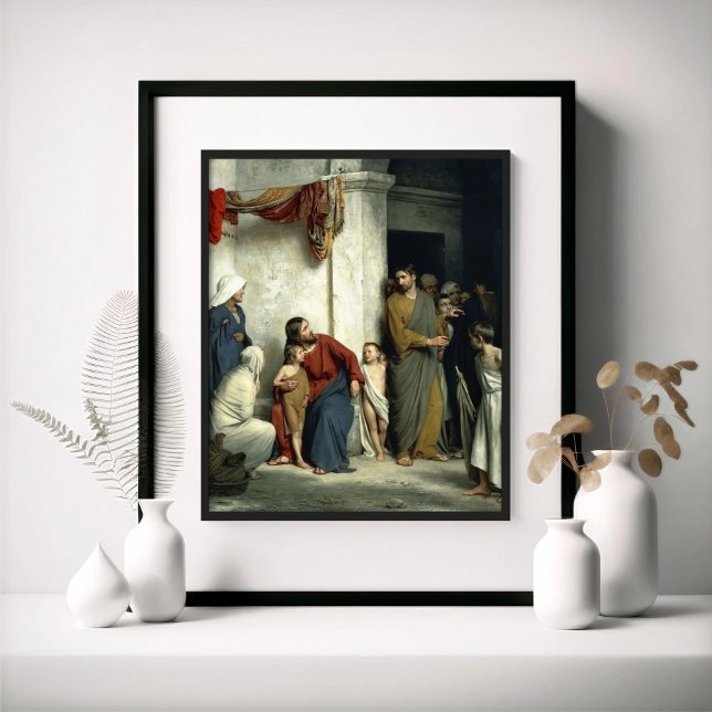 Christ and the Children Poster (Creator Uploaded)