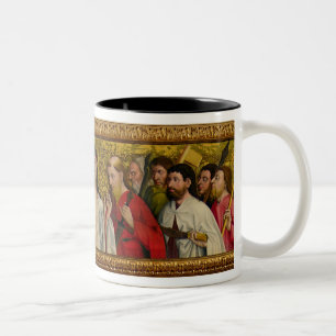 Christ and the Twelve Apostles Two-Tone Coffee Mug
