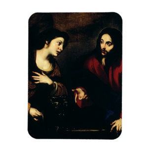 Christ and the Woman of Samaria Magnet