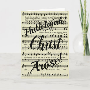Christ Arose Card