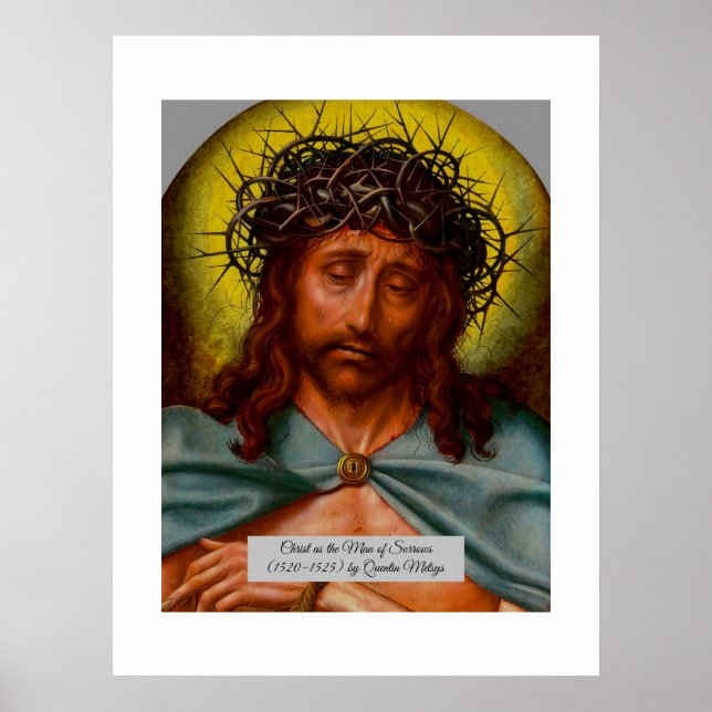Christ as the Man of Sorrows  Poster (Front)