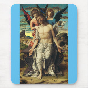 Christ as the Redeemer by Andrea Mantegna Mouse Pad