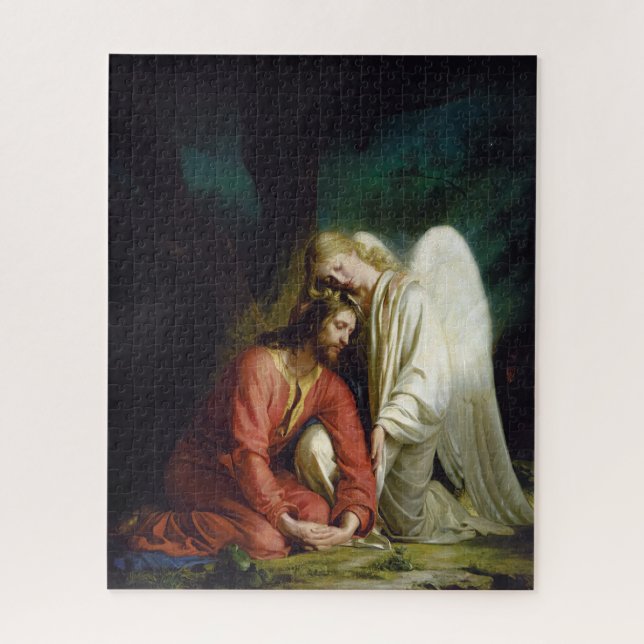 Christ at Gethsemane by Carl Bloch Jigsaw Puzzle (Vertical)