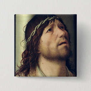 Christ at the Column, c.1475 15 Cm Square Badge