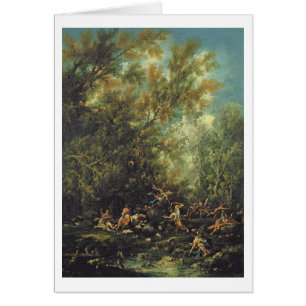 Christ Attended by the Angels, c.1725-30 (oil on c