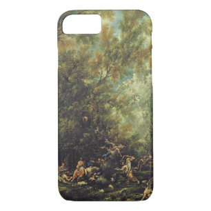 Christ Attended by the Angels, c.1725-30 (oil on c iPhone 8/7 Case