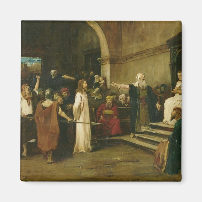 Christ Before Pilate, 1880 Magnet (Front)