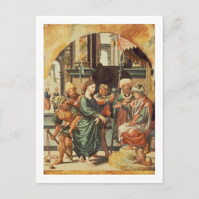 Christ Before Pilate Postcard (Front)