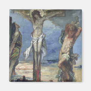 Christ between the Two Thieves, c.1870 Magnet