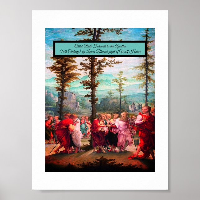 Christ Bids Farewell  Poster (Front)