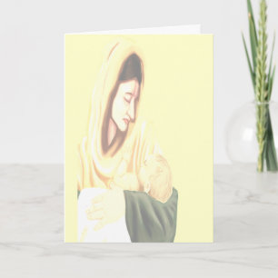 Christ Birth Holiday Card