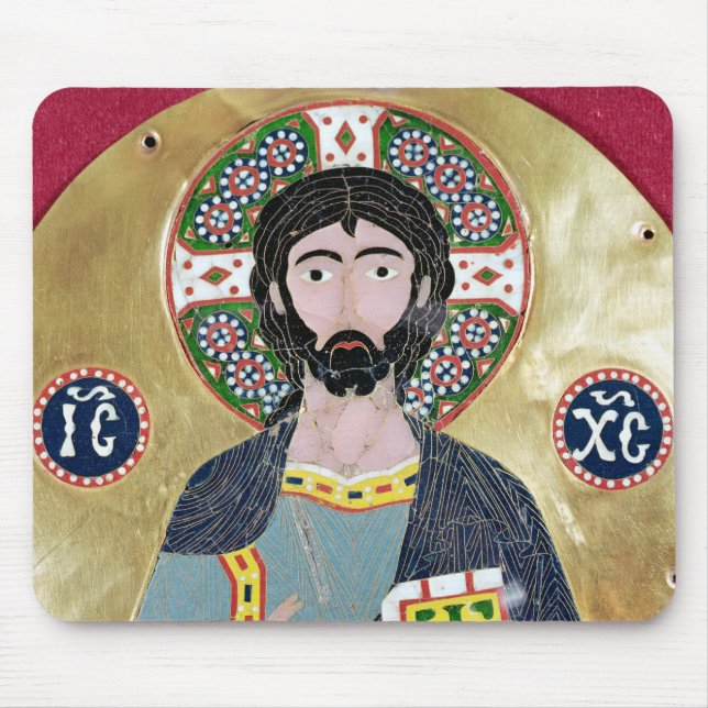 Christ Blessing, 10th-11th century Mouse Pad (Front)