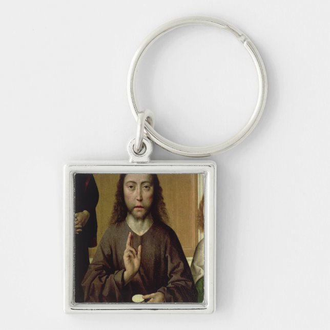 Christ Blessing 2 Key Ring (Front)