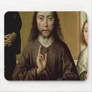Christ Blessing 2 Mouse Pad