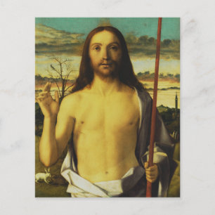 Christ Blessing by Giovanni Bellini