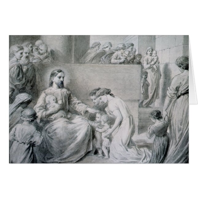 Christ Blessing Little Children (Front Horizontal)