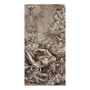 Christ Born to Heaven by Angels Poster