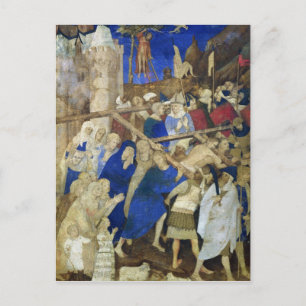 Christ Carrying Cross,Grandes Heures Postcard