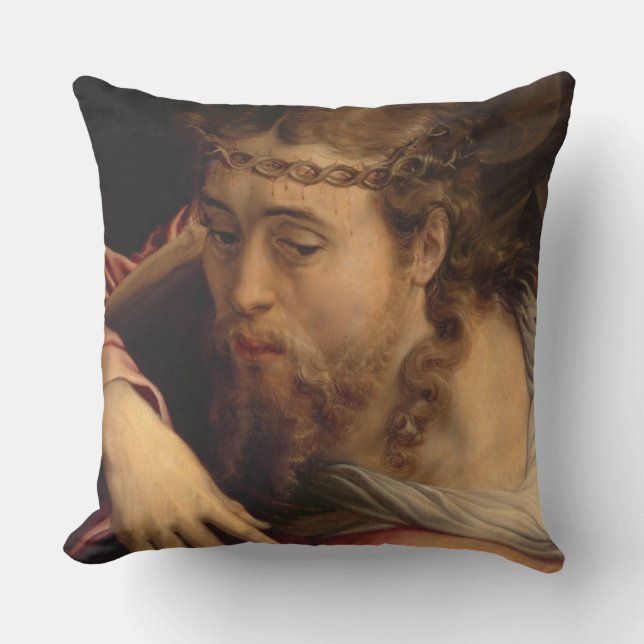 Christ Carrying the Cross, 1540-45 (oil on panel) Cushion (Front)