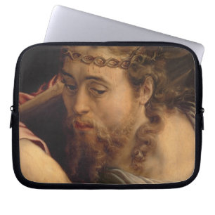 Christ Carrying the Cross, 1540-45 (oil on panel) Laptop Sleeve
