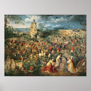 Christ carrying the Cross, 1564 Poster
