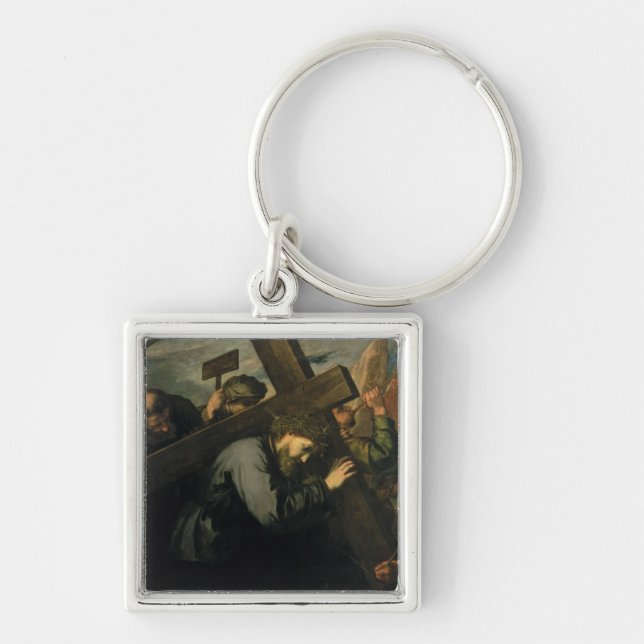 Christ Carrying the Cross, 1635 Key Ring (Front)