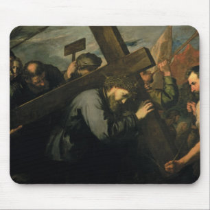Christ Carrying the Cross, 1635 Mouse Pad