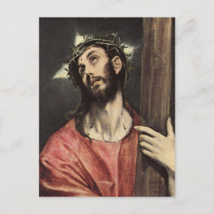Christ Carrying the Cross by El Greco Postcard