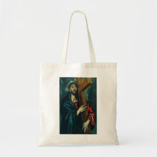 Christ Carrying the Cross by El Greco Tote Bag