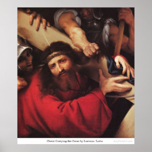 Christ Carrying the Cross by Lorenzo Lotto Poster