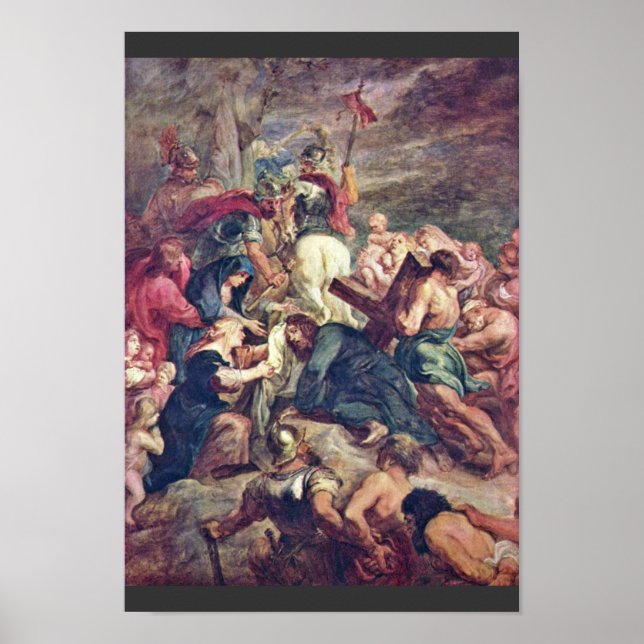 Christ Carrying The Cross By Rubens Peter Paul Poster (Front)