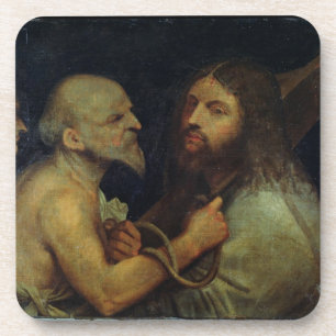 Christ Carrying the Cross Coaster