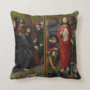 Christ Carrying the Cross Cushion