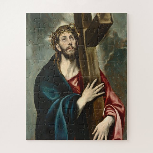 Christ Carrying the Cross, El Greco  Jigsaw Puzzle (Vertical)