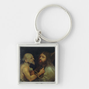 Christ Carrying the Cross Key Ring