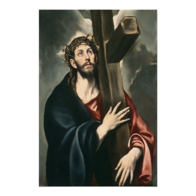 Christ Carrying the Cross (Light 2) Poster (Front)