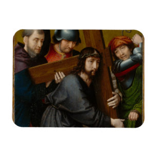 Christ Carrying the Cross, with the Crucifixion Magnet