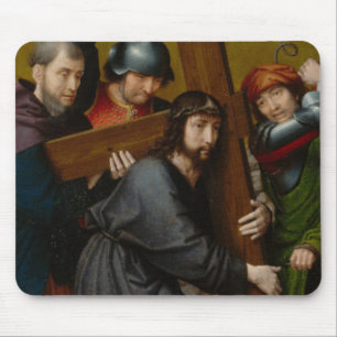 Christ Carrying the Cross, with the Crucifixion Mouse Pad