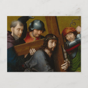Christ Carrying the Cross, with the Crucifixion Postcard