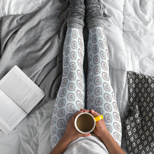 Christ-Centred Christmas Holly & Thorns Wreath Leggings