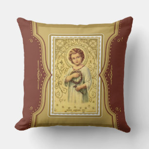 Christ Child Jesus crown of thorns & nails Cushion