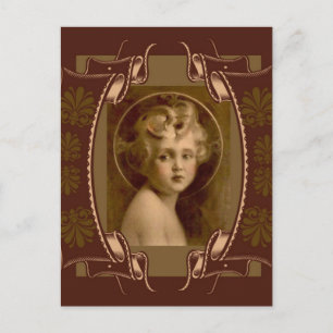 Christ Child Jesus "The Light of the World" Postcard