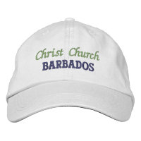 Christ Church, Barbados Embroidered Baseball Cap