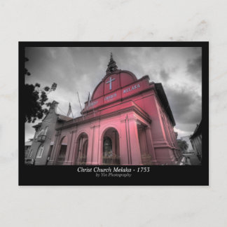 Christ Church Melaka - 1753 Postcard
