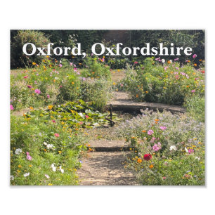 Christ Church Memorial Garden in Oxford Photo Print