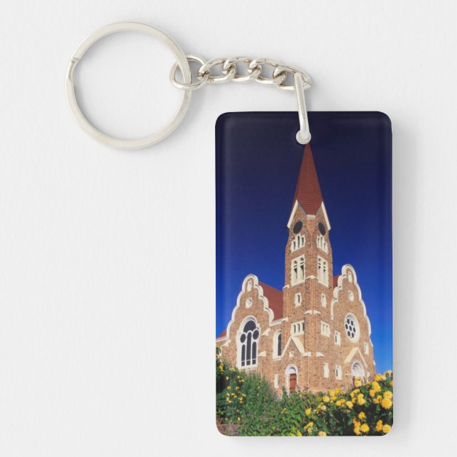 Christ Church, Windhoek, Khomas, Namibia Key Ring (Front)