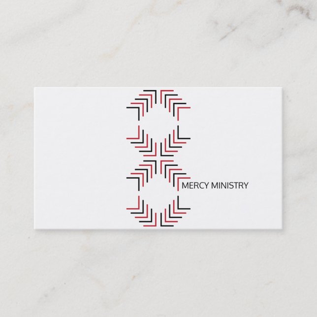 Christ Cross Business Card (Front)