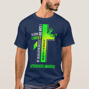 Christ Crossing Gastroschisis Awareness T-Shirt