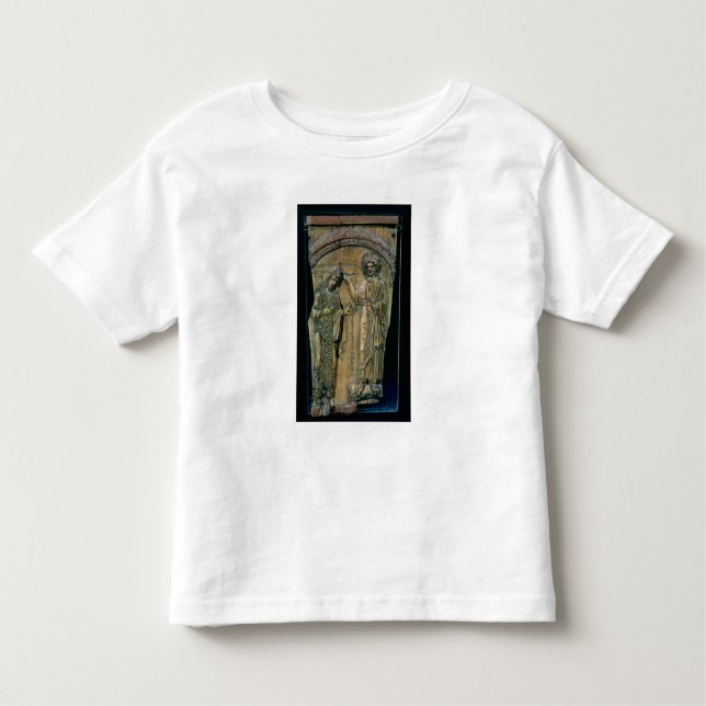 Christ Crowning the Emperor Constantine VII Toddler T-Shirt (Front)