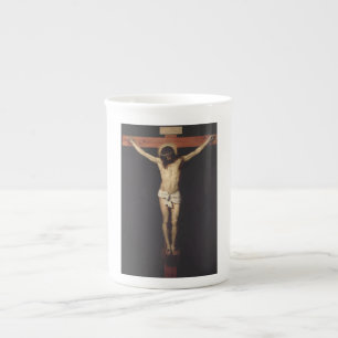 Christ Crucified by Diego Velazquez Bone China Mug